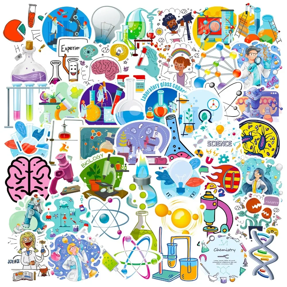 Kids Toys Vintage - 50 pezzi di adesivi per laboratorio