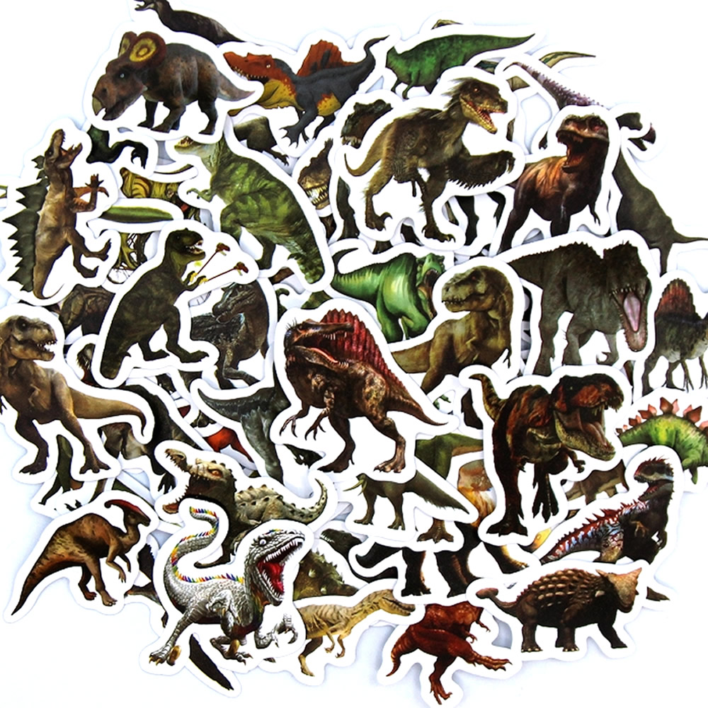 Kids Toys Laptop - 10/50/100pcs Divertente Dinosauro Adesivi Cartoon Decalcomanie