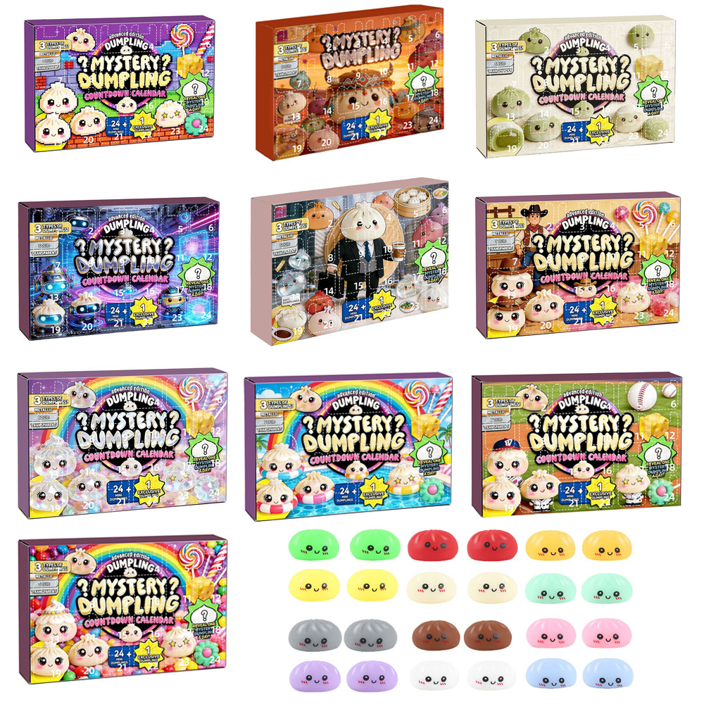 Kids Toys Box - Calendario dell'Avvento Sorpresa con 24 Giorni