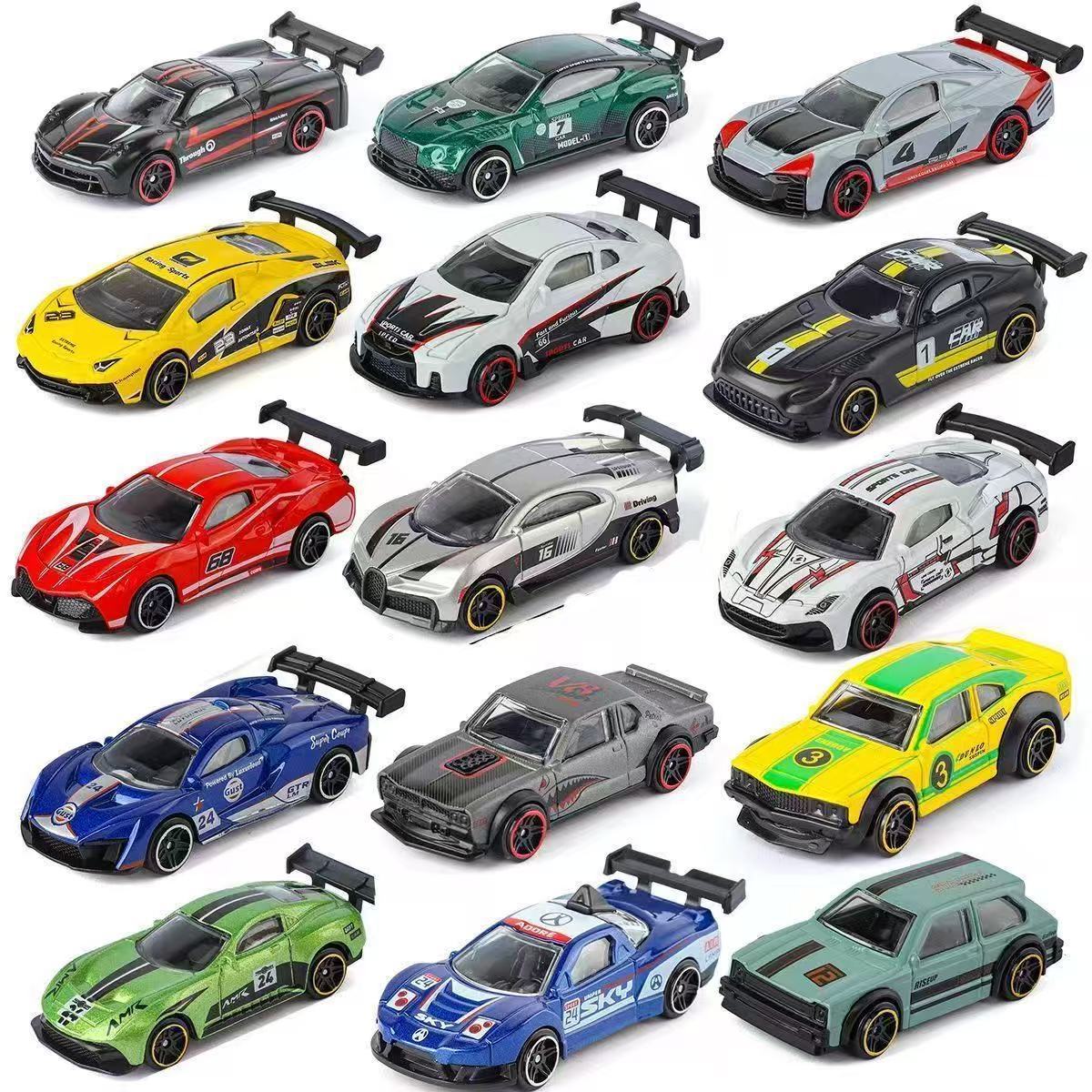 Kids Toys Boys - Modellino Auto in Lega 1:64, Auto