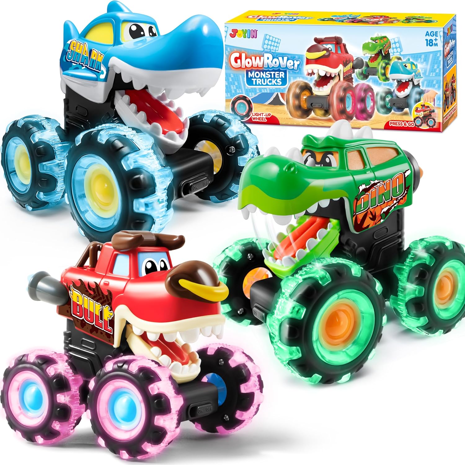 Kids Toys Boys - JOYFY Set di 3 Camion Mostro