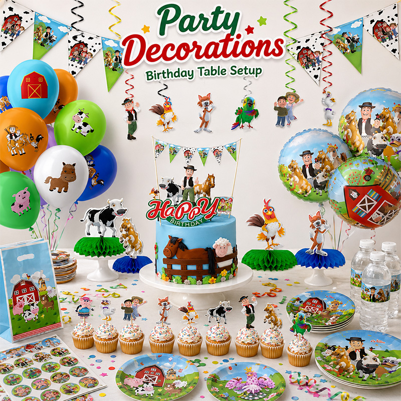 Water Balloon Set - Grazioso Topper per Torta a Forma