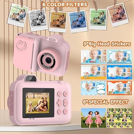 Toys For Kids Video - Fotocamera per bambini Fotocamera con stampa