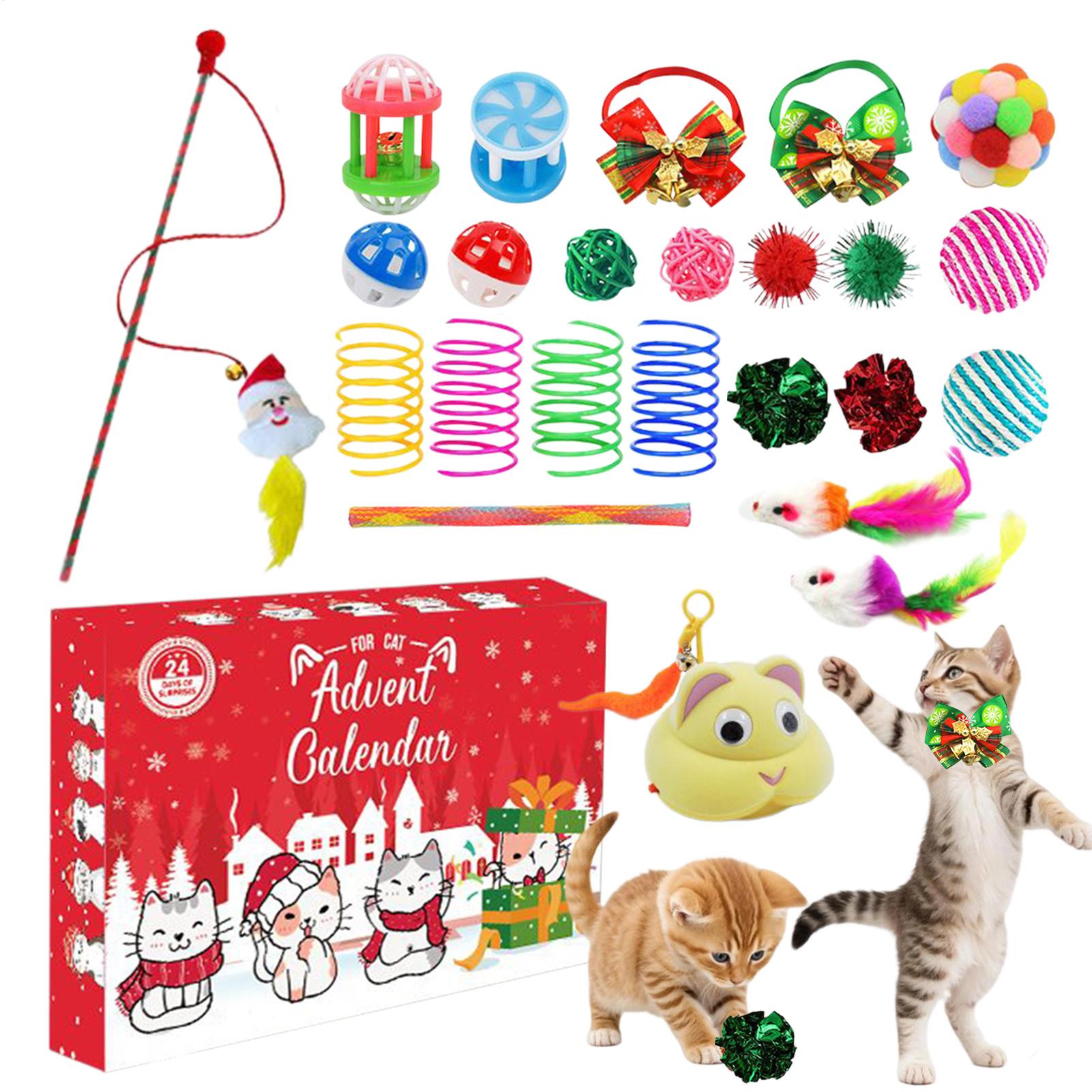 Kids Toys Xmas 2025 - Calendario giocattolo per gatti domestici 2025