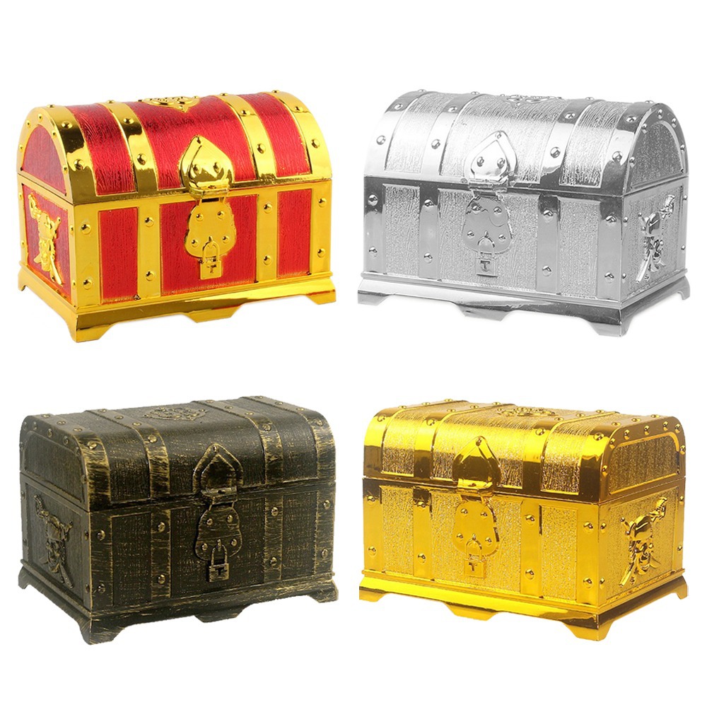 Kids Toys Vintage - Baule del tesoro dei pirati Decorazione