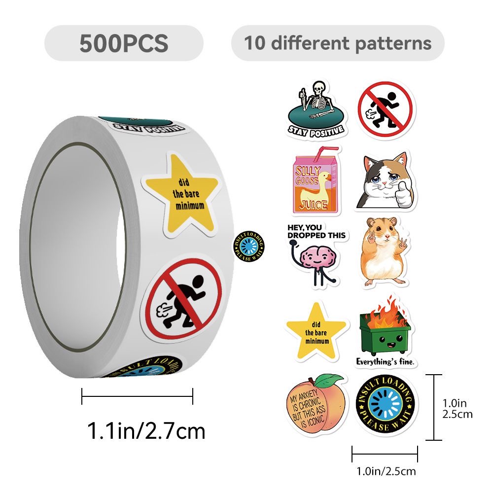 500 Adesivi Divertenti con Emo - Kids Toys Laptop recensione e prezzo