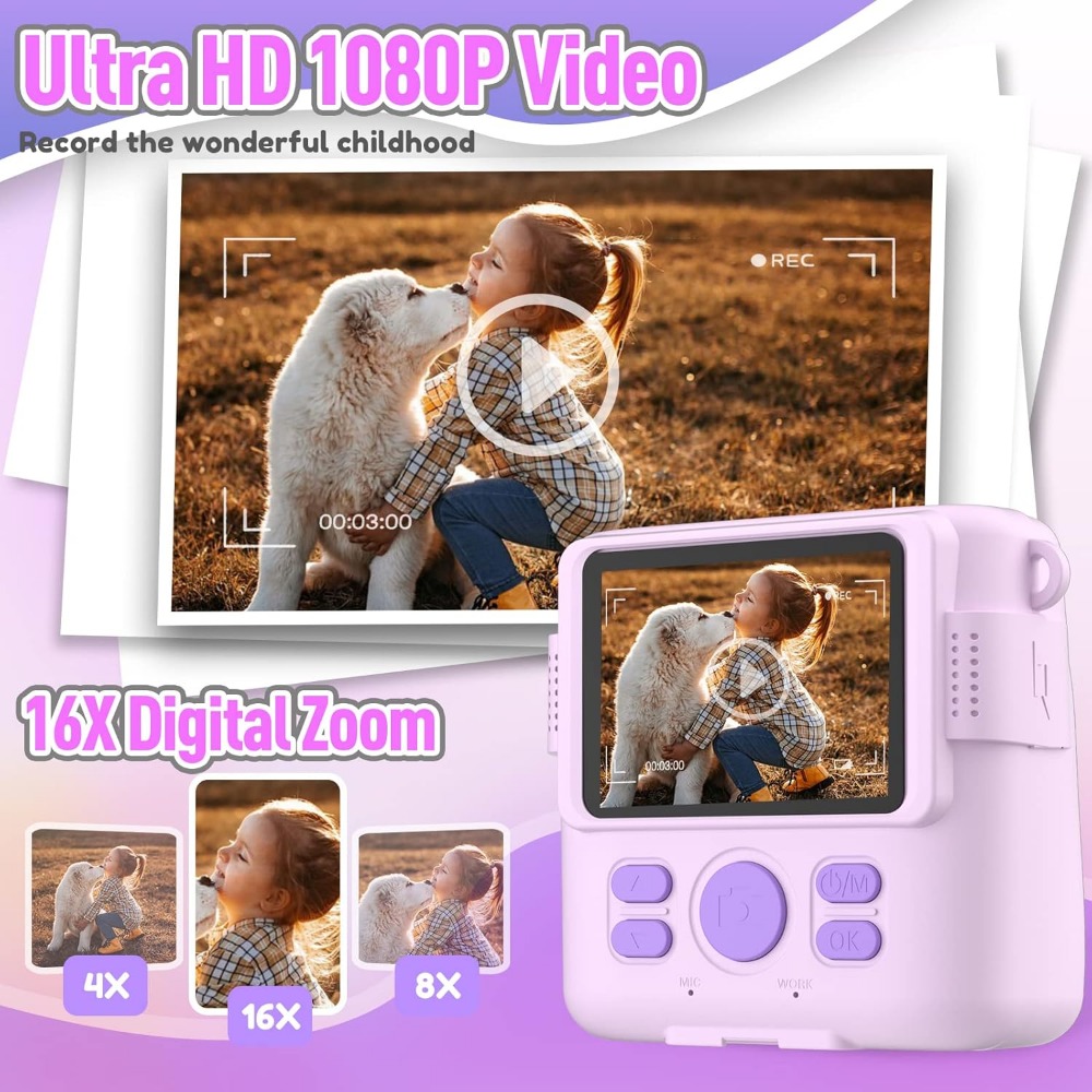 Fotocamera con stampa istantan - Toys For Kids Video recensione e prezzo