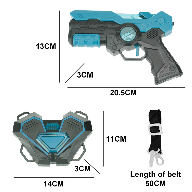 Set di pistole laser tag per g - Laser Tag Set Kids recensione e prezzo