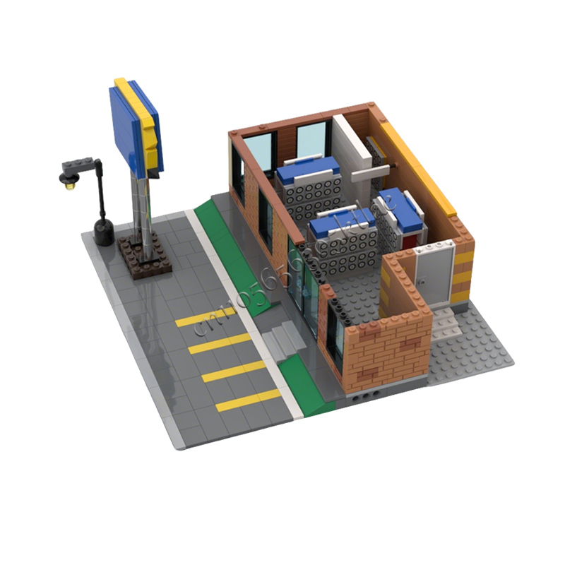 717 Pezzi MOC City Street View - Kids Toys Rental recensione e prezzo