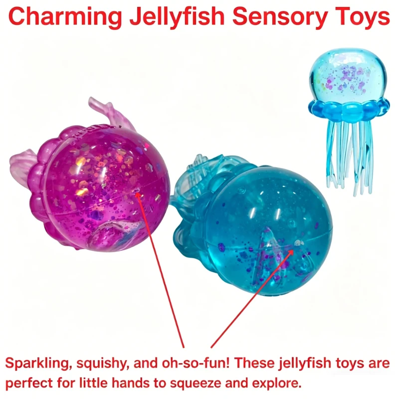 Needoh Fuzz Ball Jellyfish Squ - Kids Toys Box recensione e prezzo