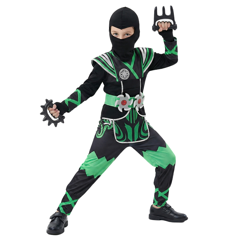 Costume da Ninja Verde per Bam - Kids Toys Boys recensione e prezzo