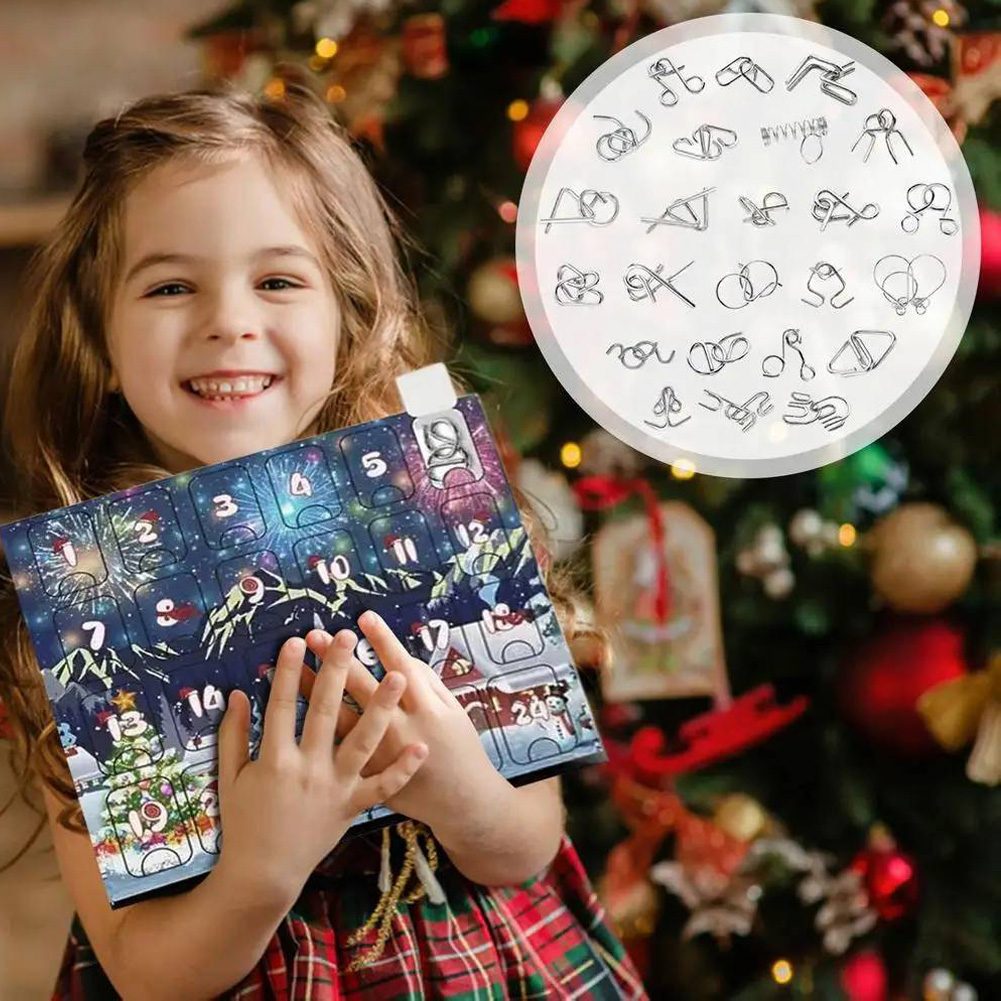 2025 Metallo Ruban Lock Puzzle - Kids Toys Xmas 2025 recensione e prezzo