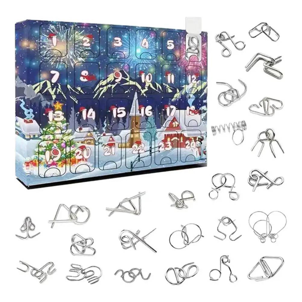 2025 Metallo Ruban Lock Puzzle - Kids Toys Xmas 2025 recensione e prezzo
