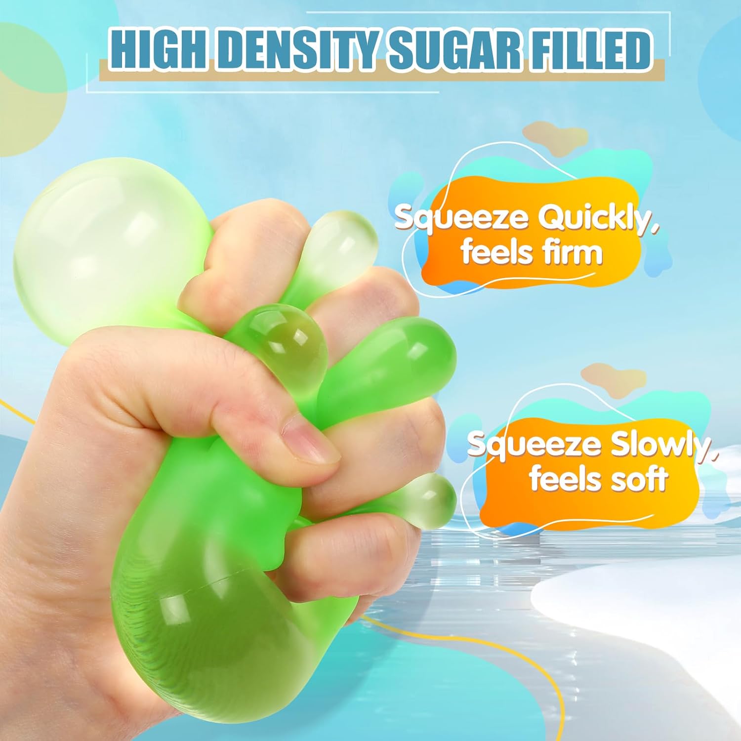 Stress Cube Squishy Fidget Toy - Kids Quiet Toys recensione e prezzo
