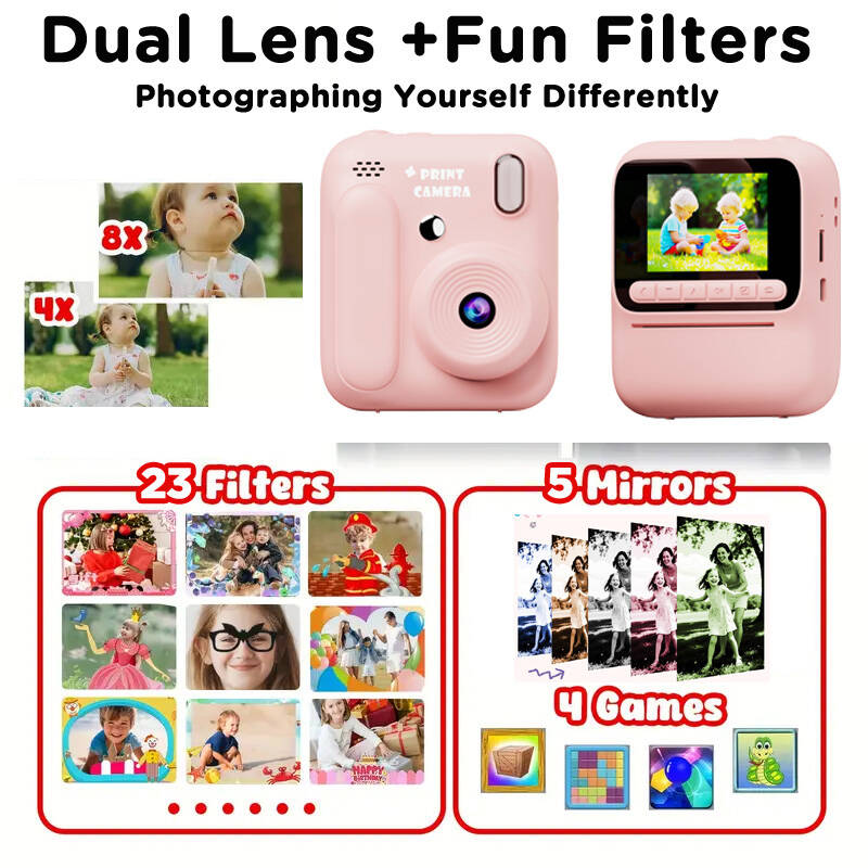 Macchina fotografica per stamp - Toys For Kids Video recensione e prezzo